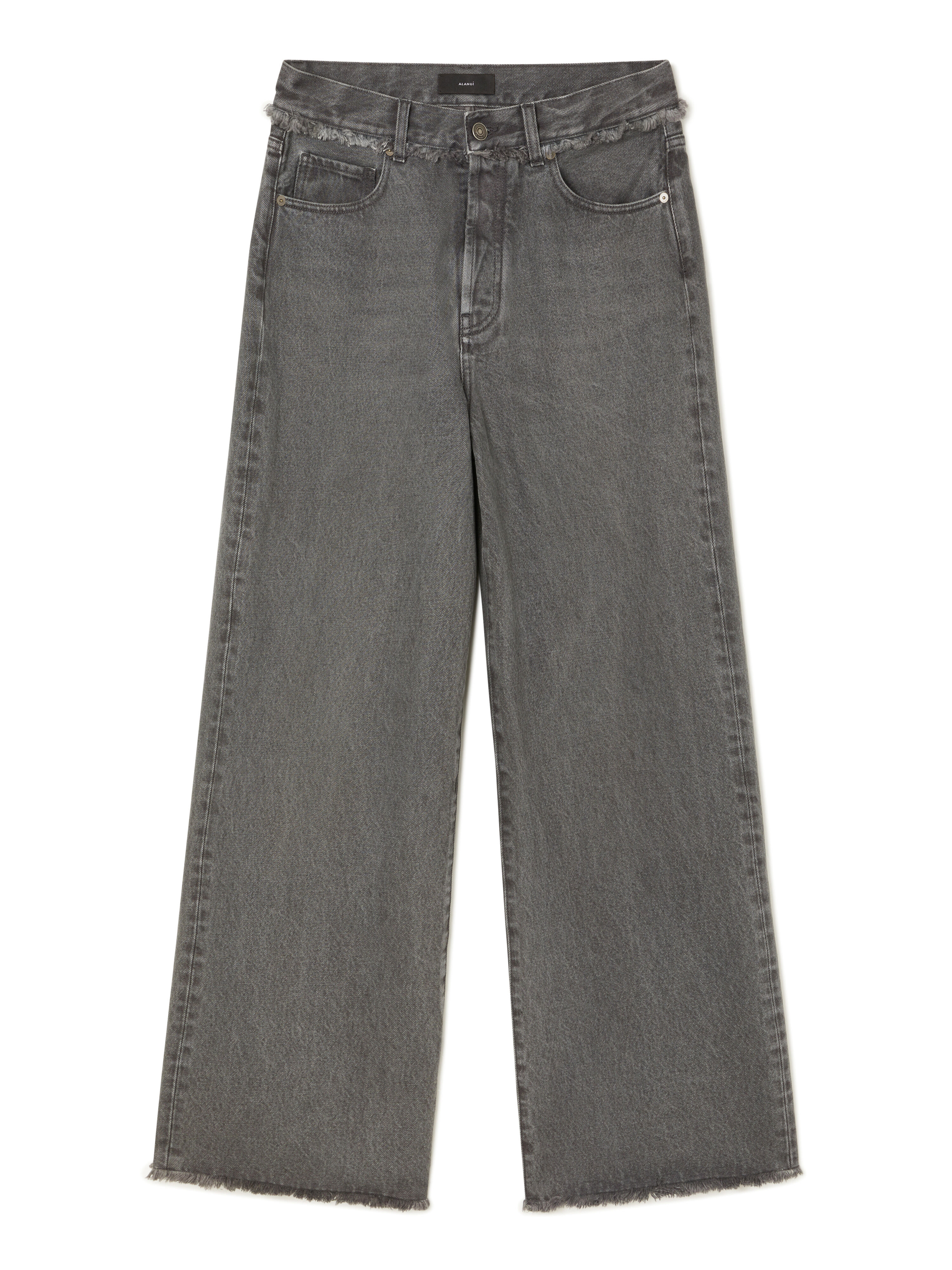 Alanui Free Horizons Relaxed Denim Pants Ardesia LWYA01AE25DEN001