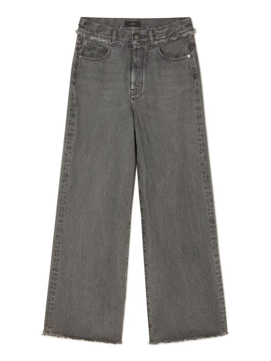 Alanui Free Horizons Relaxed Denim Pants Ardesia LWYA01AE25DEN001 Alanui Free Horizons Relaxed Denim Pants Ardesia LWYA01AE25DEN001