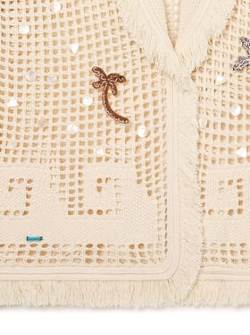 Alanui Where The Waves Begins Cardigan Sand
