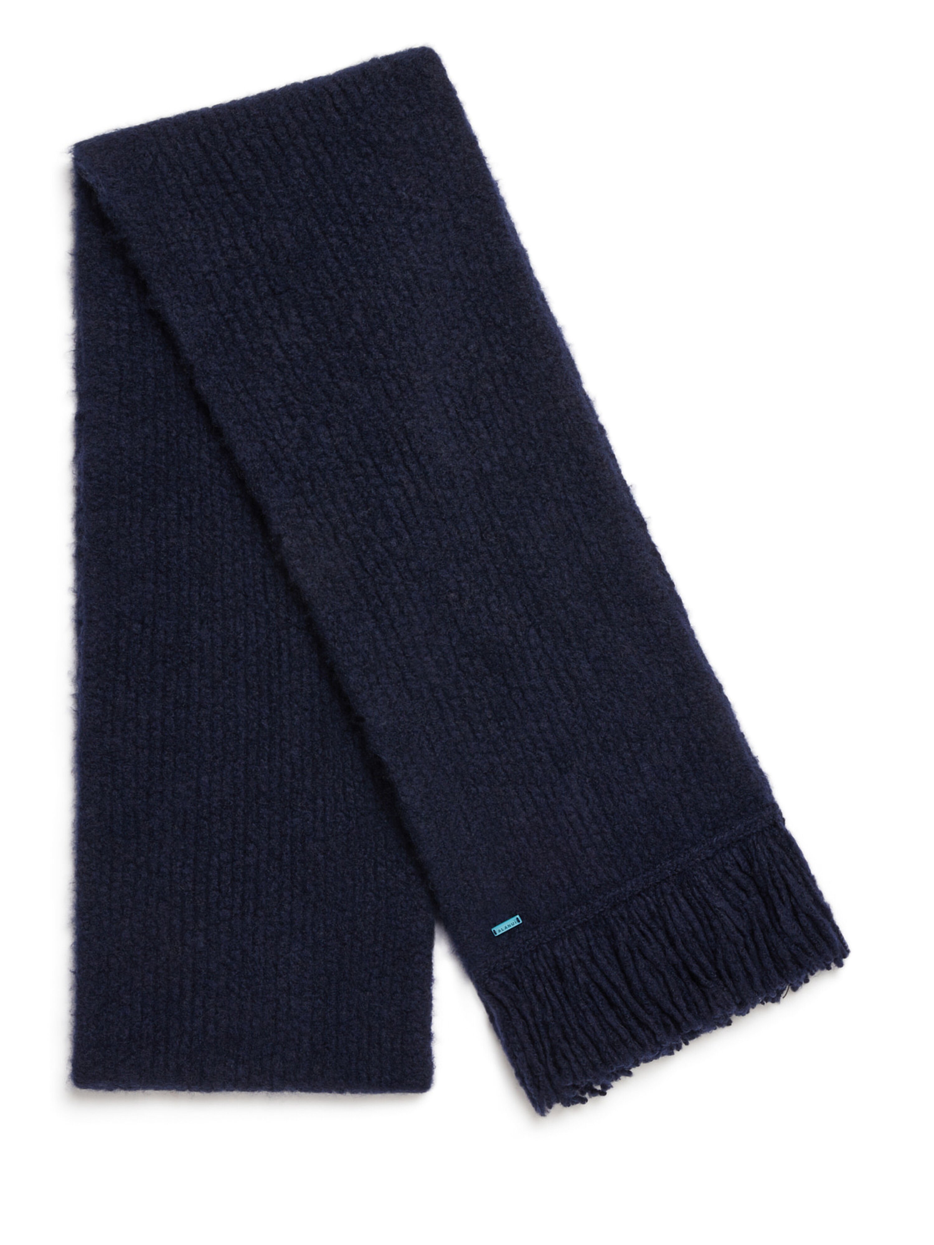 Alanui Alanui Finest Scarf Midnight Blue LMMA005E25KNI001