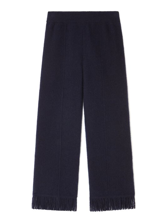 Alanui Alanui Finest Pants Midnight Blue LWHG001E24KNI002
