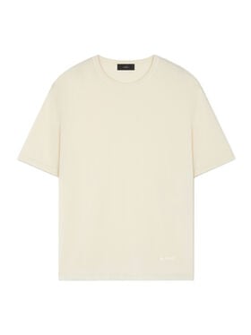 Alanui Knit T-Shirt White LMHW002E25KNI001