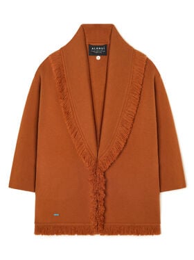 Alanui Alanui Finest Cardigan Red Earth