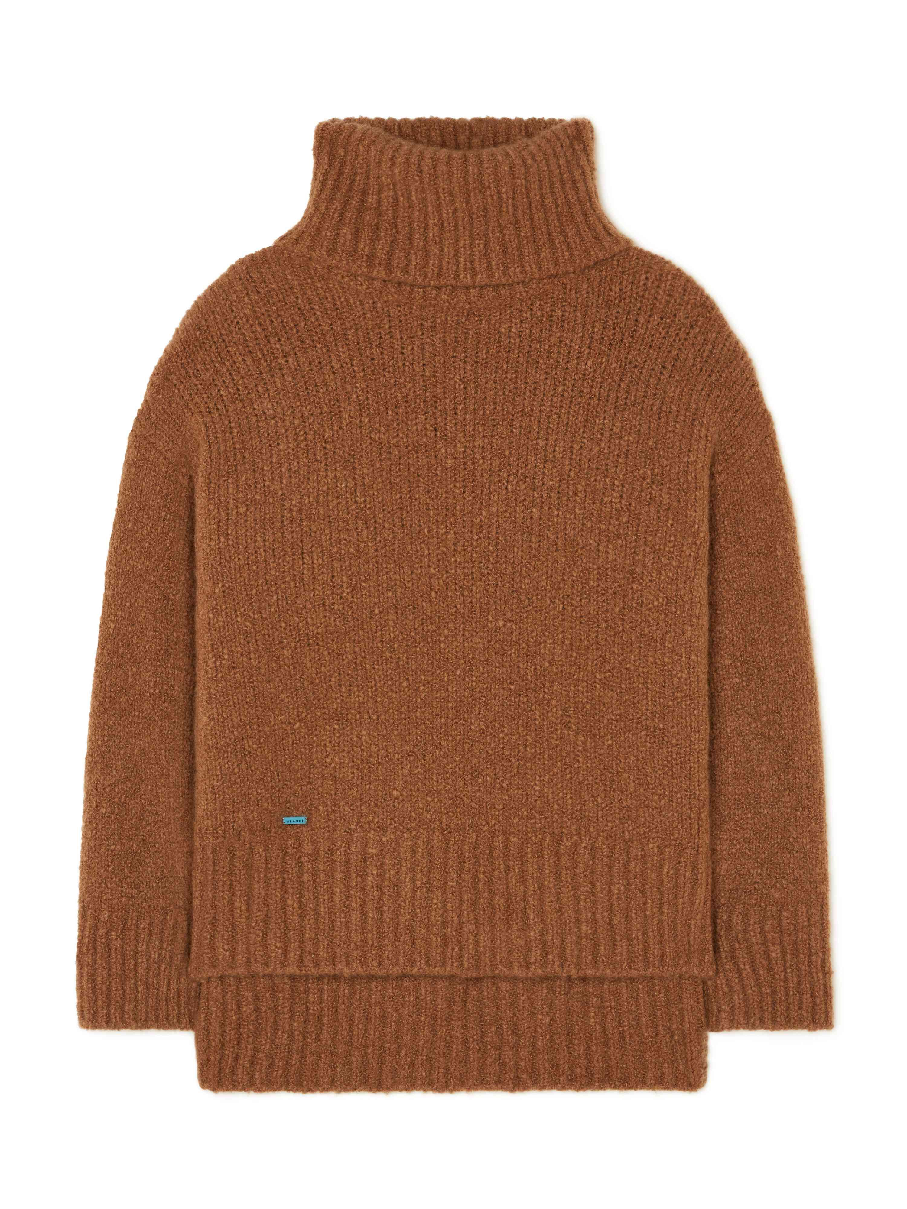 Alanui Alanui Finest Turtleneck Luli Brown LWHF008E24KNI001