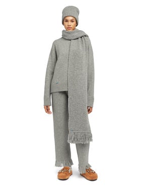 Alanui Alanui Finest Scarf Coco Grey