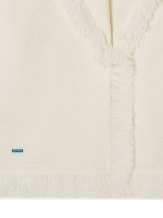 Alanui Alanui Finest Cardigan White LWHB064E24KNI00G