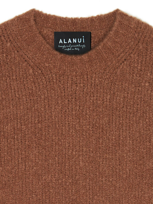 Alanui Alanui Finest Sweater Luli Brown LMHE033E25KNI004