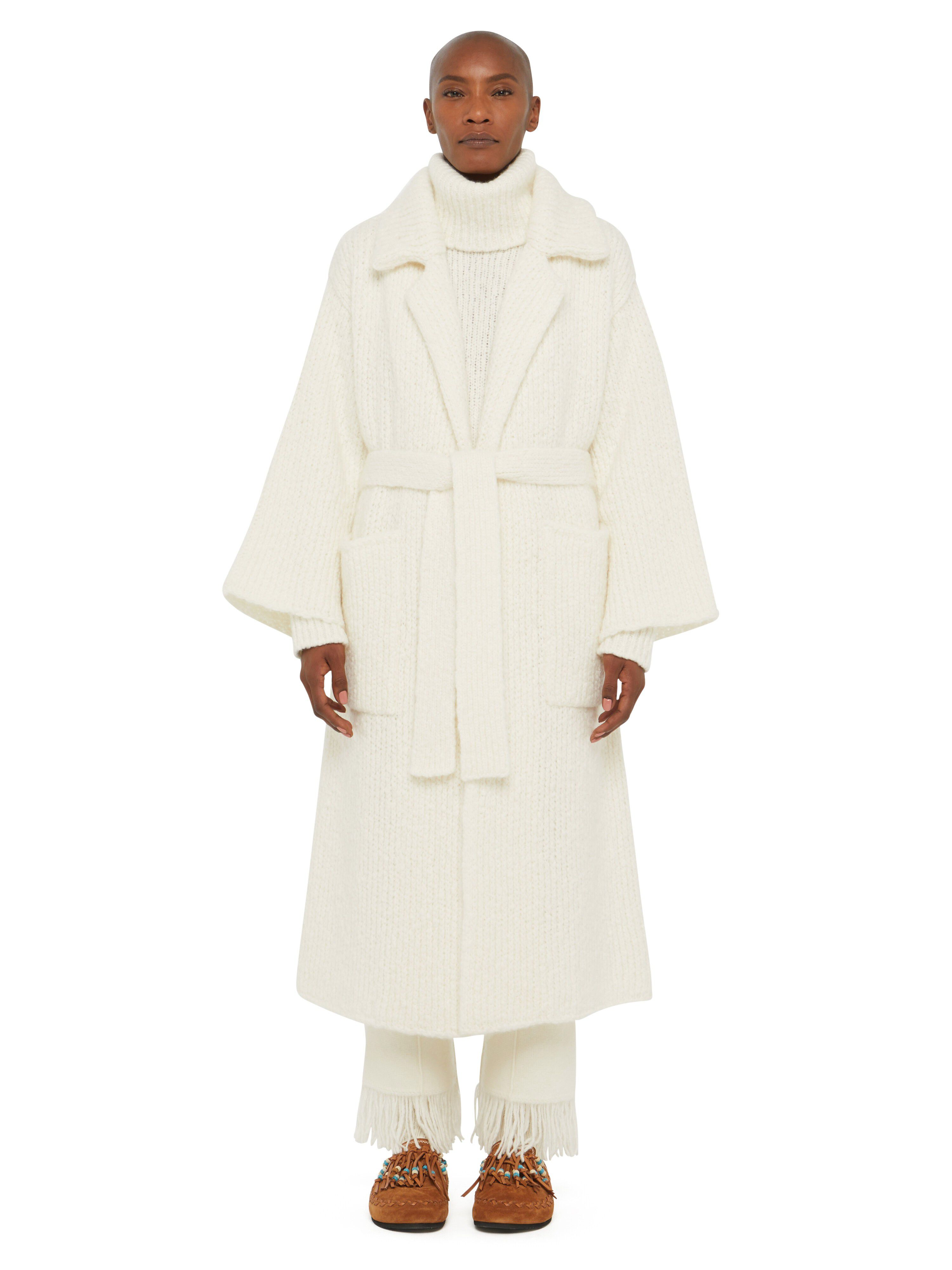 Alanui Alanui Finest Coat White LWHQ013E24KNI001