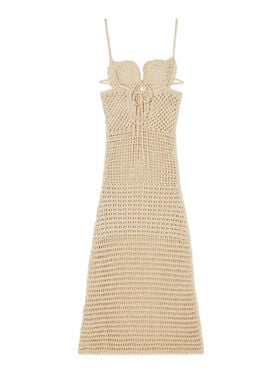 Alanui The Sound Of The Sea Dress Sea Shell