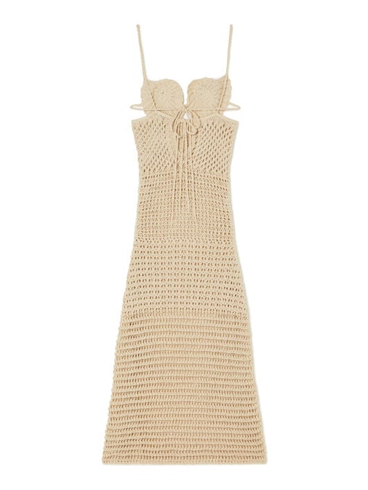 Alanui The Sound Of The Sea Dress Sea Shell LWHI045R26KNI001