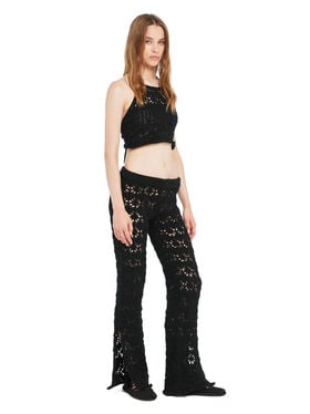 Alanui Lagoon Romance Pants Black