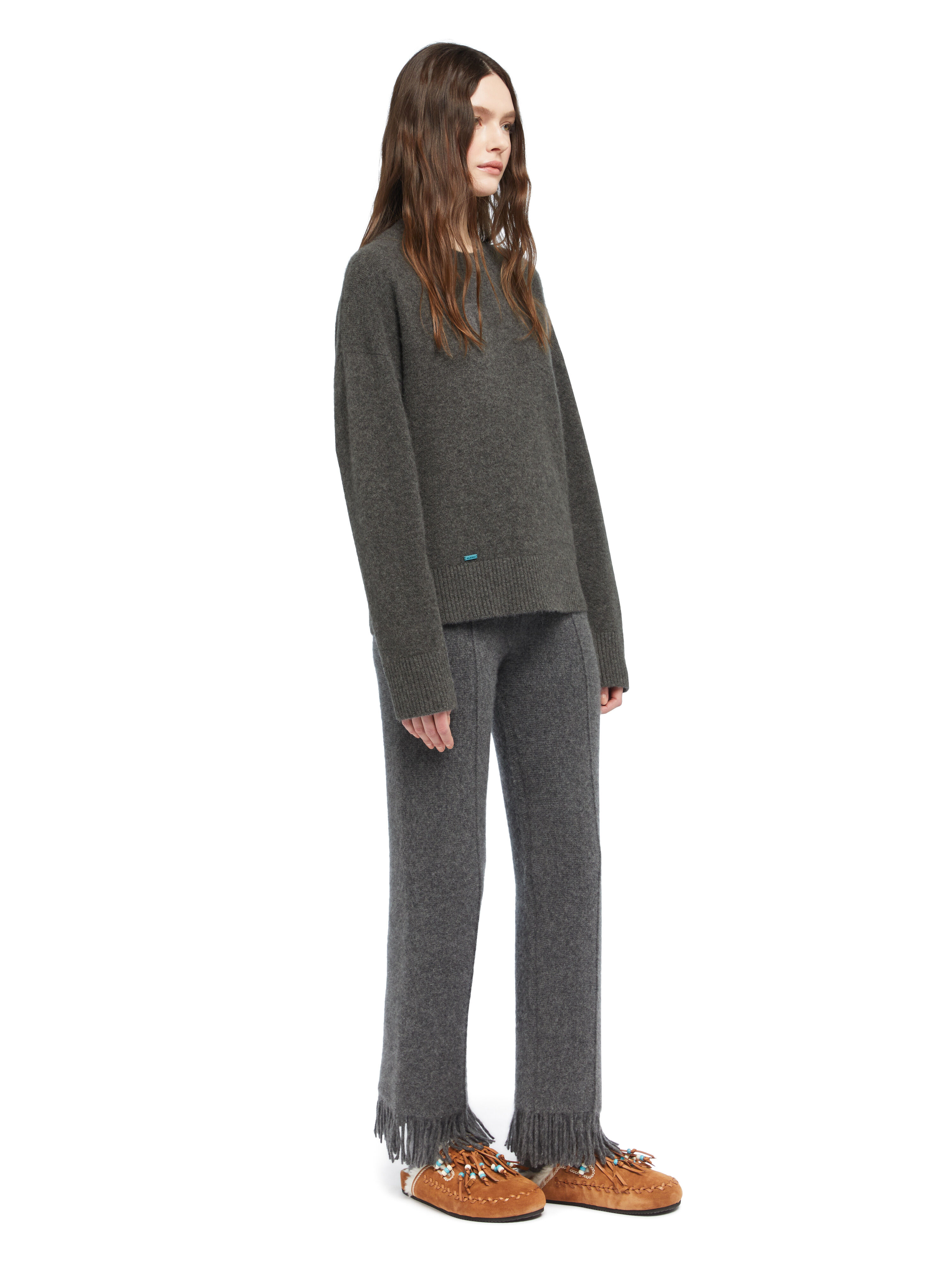 Alanui Alanui Finest Sweater Thunderstorm LWHE067E25KNI001