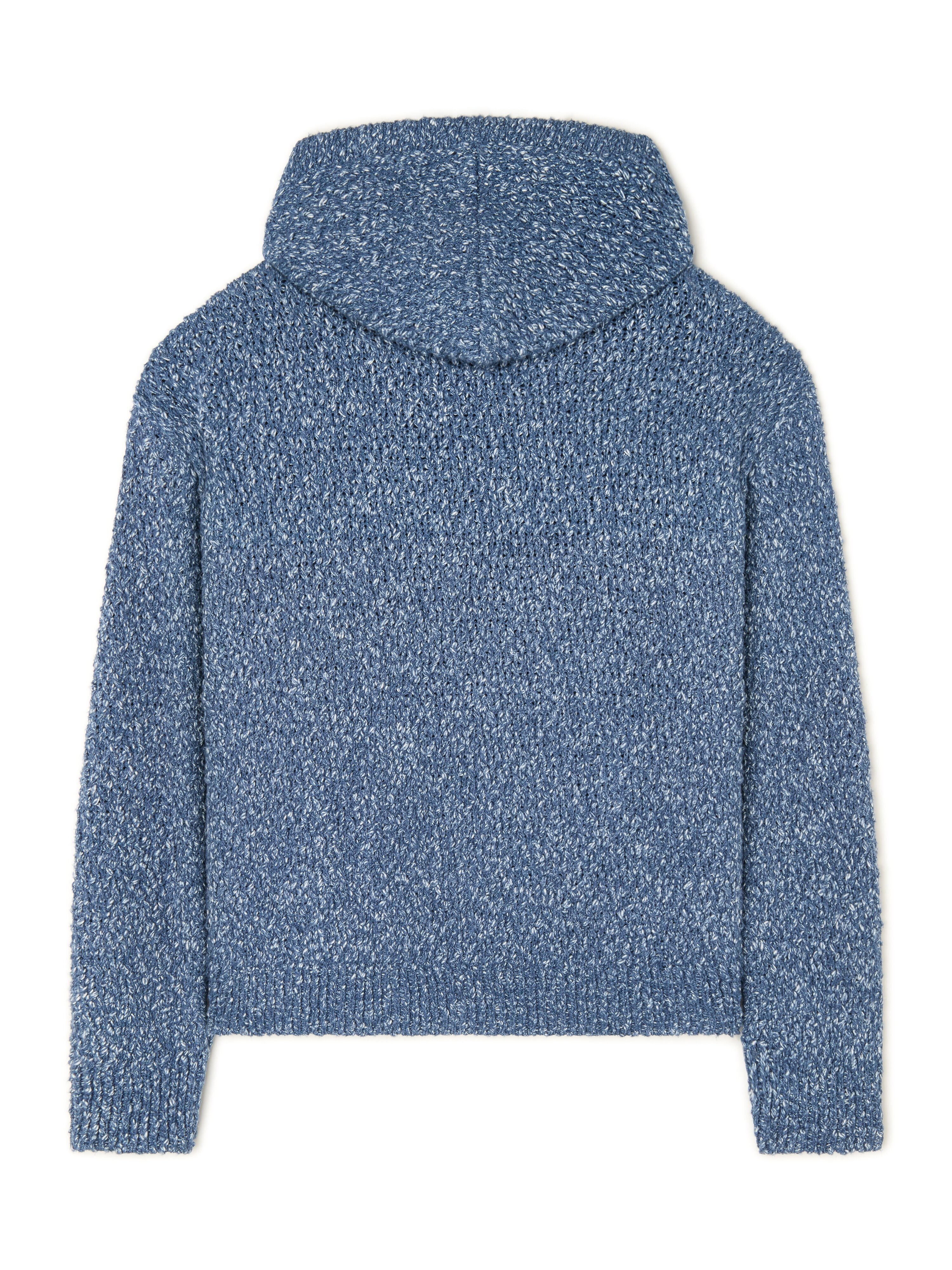 Alanui Written By The Ocean Hoodie Denim Blue LMHU003R26KNI001