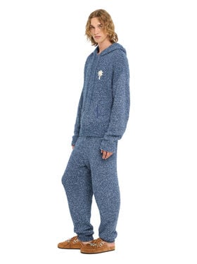 Alanui Written By The Ocean Hoodie Denim Blue