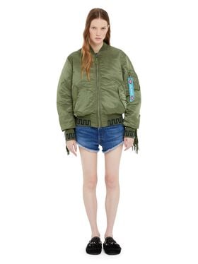 Alanui Alanui X Alpha Industries Bomber Sage