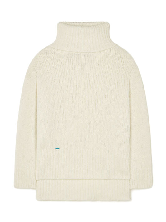 Alanui Alanui Finest Turtleneck White LWHF008E25KNI001 Alanui Alanui Finest Turtleneck White LWHF008E25KNI001