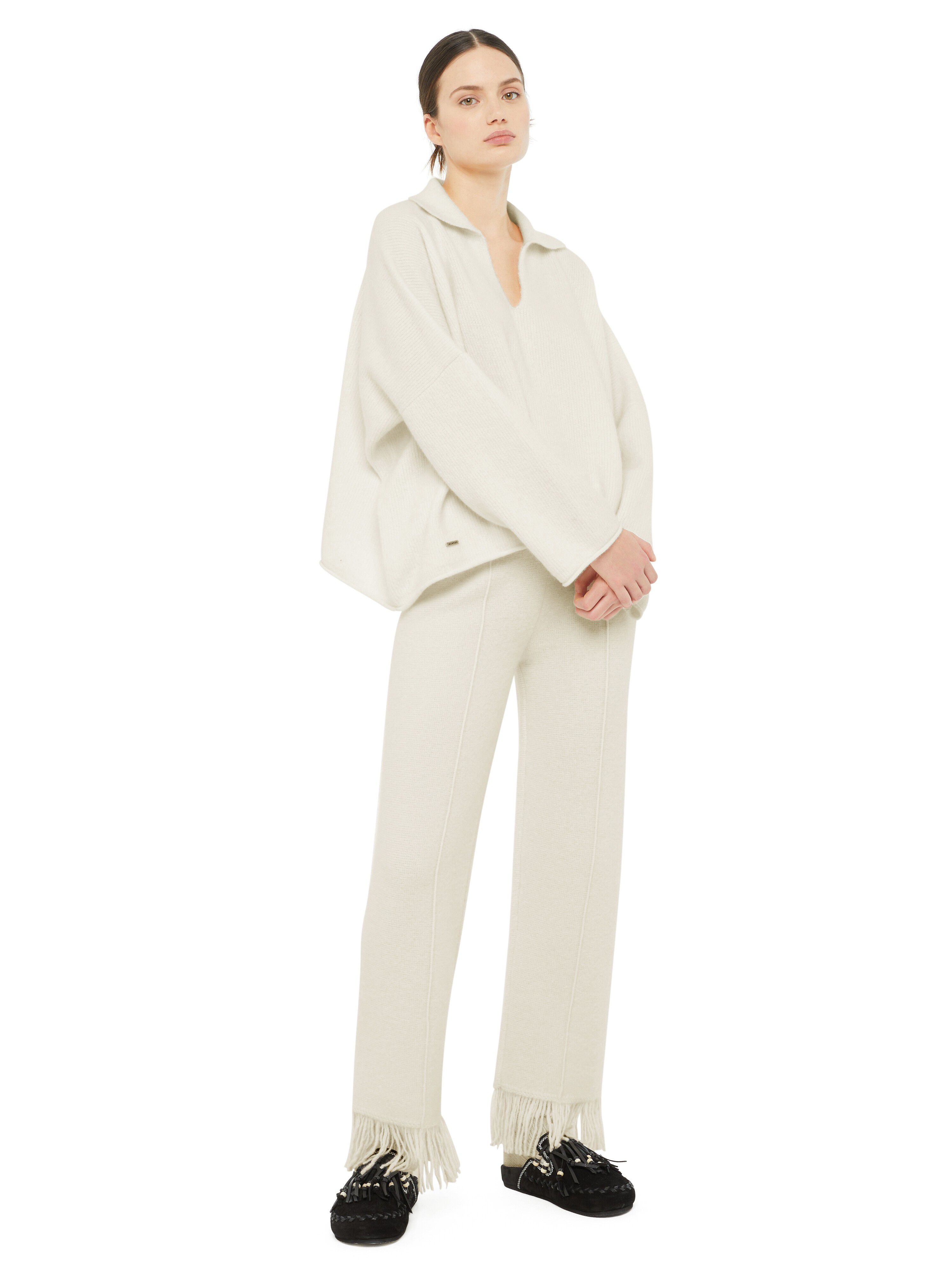 Alanui Alanui Finest Pants White LWHG001E24KNI002
