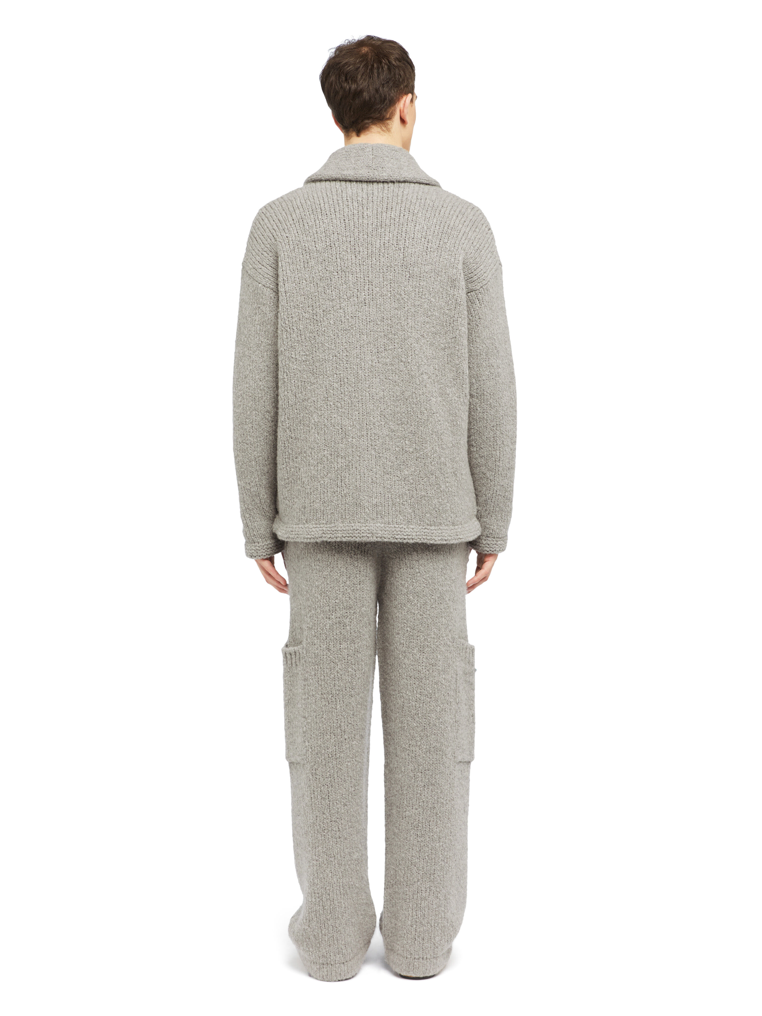 Alanui Alanui Finest Cardigan Coco Grey LMHB037E25KNI001