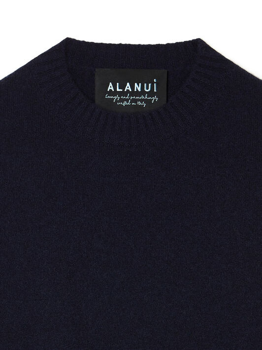 Alanui Alanui Finest Sweater Midnight Blue LWHE067E25KNI001