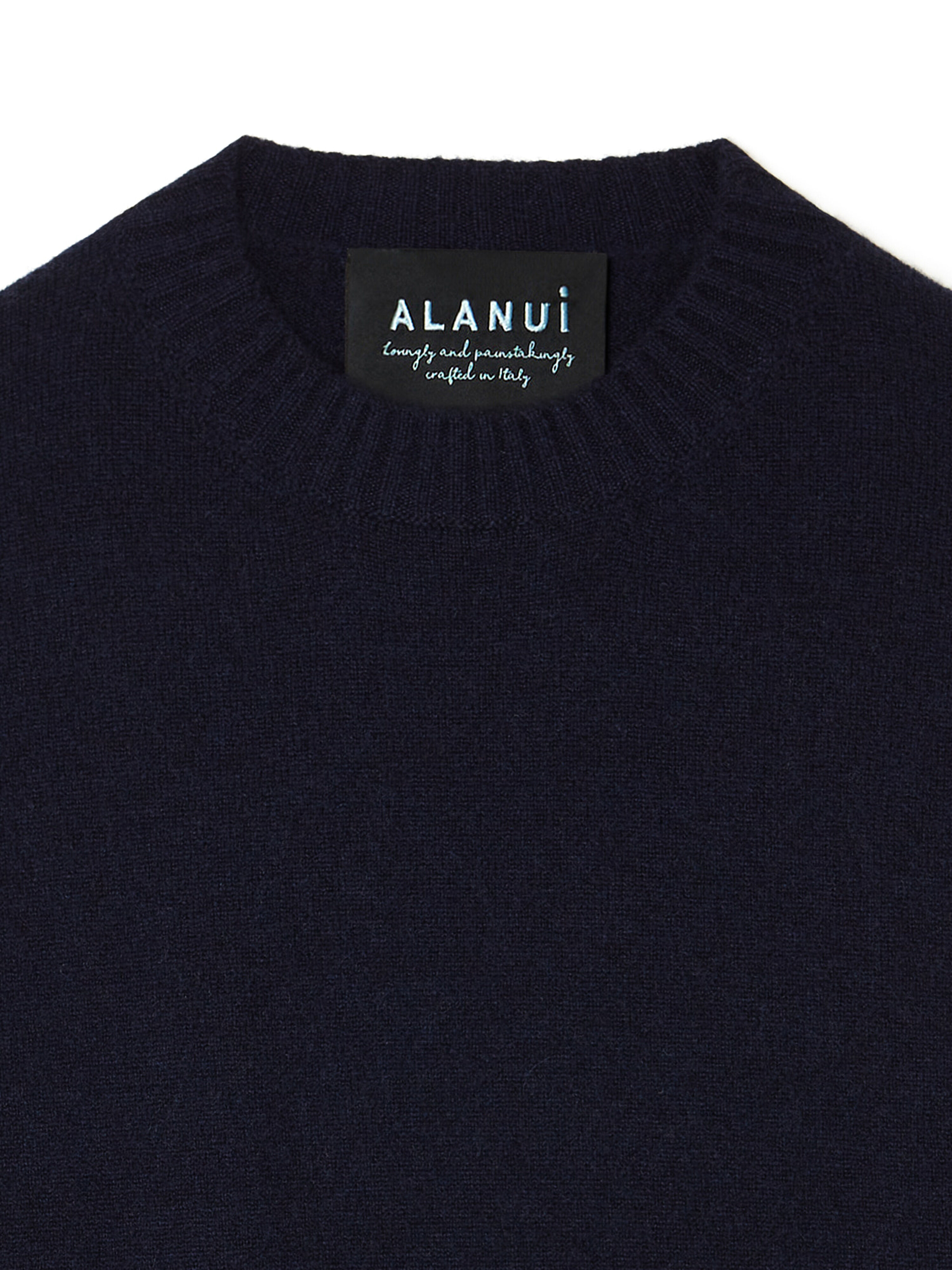 Alanui Alanui Finest Sweater Midnight Blue LWHE067E25KNI001