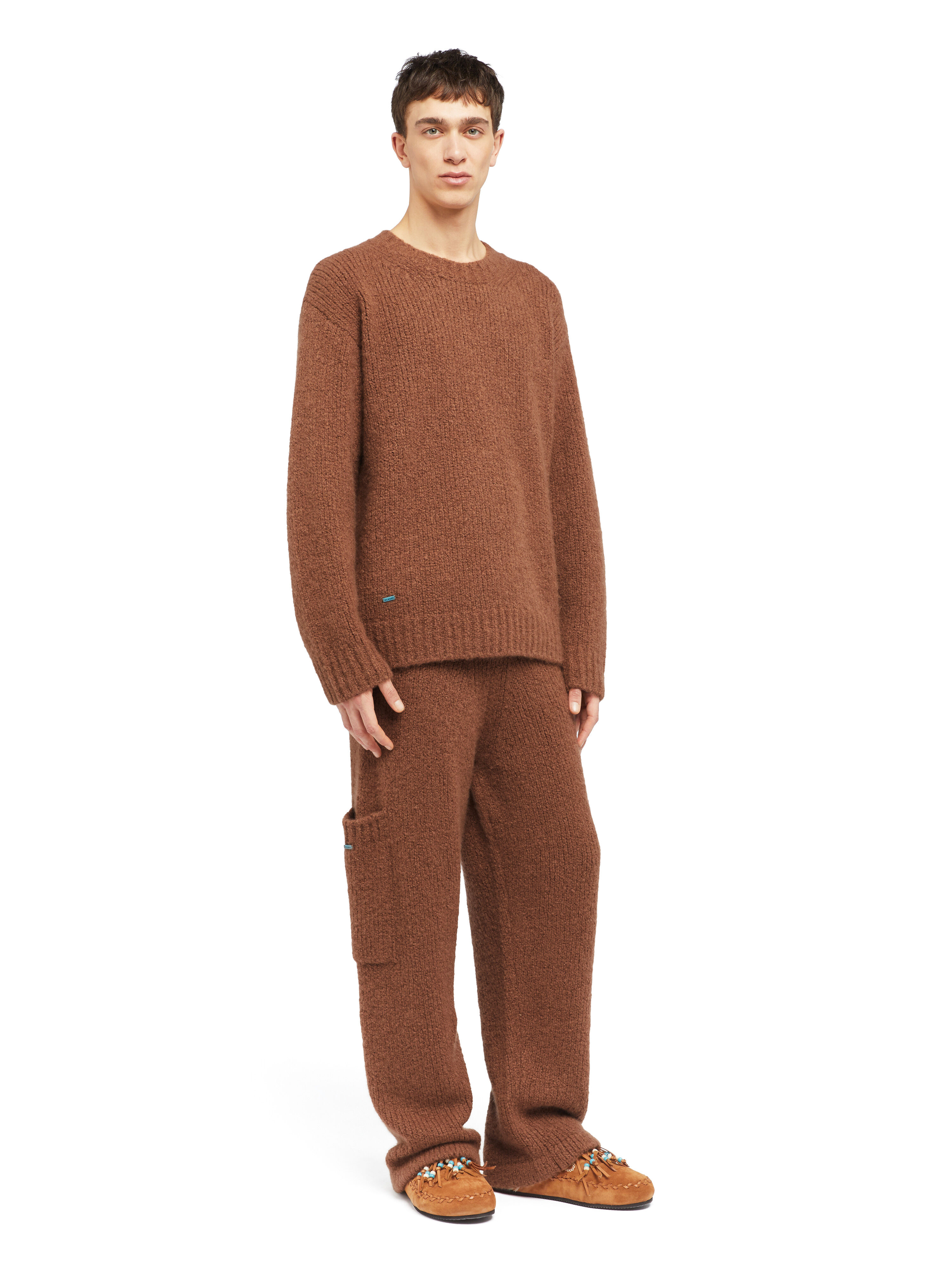 Alanui Alanui Finest Sweater Luli Brown LMHE033E25KNI004