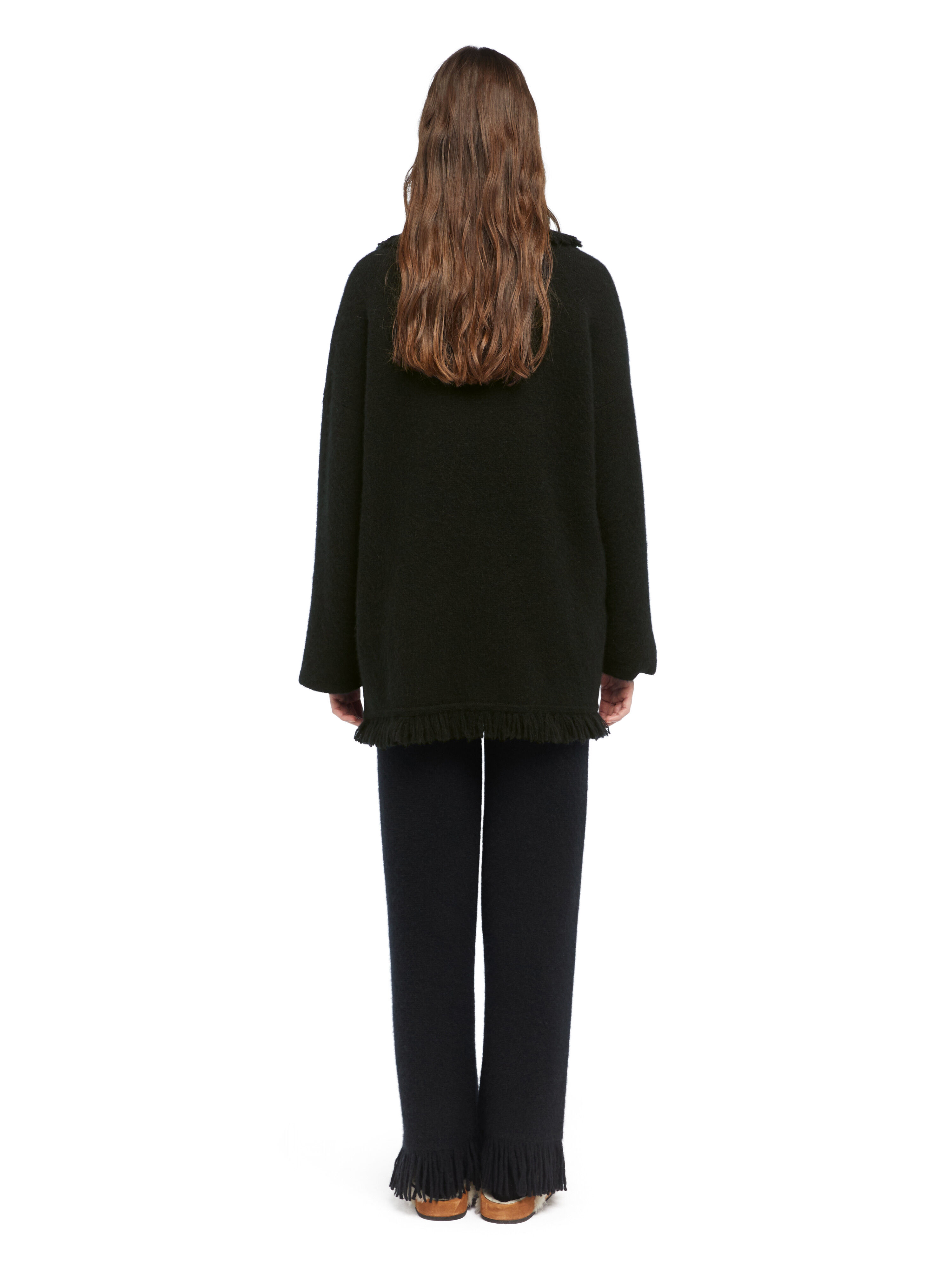Alanui Alanui Finest Cardigan Black LWHB064E25KNI00E