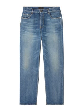 Alanui Medium Wash Denim Pants Medium Wash Blue Denim