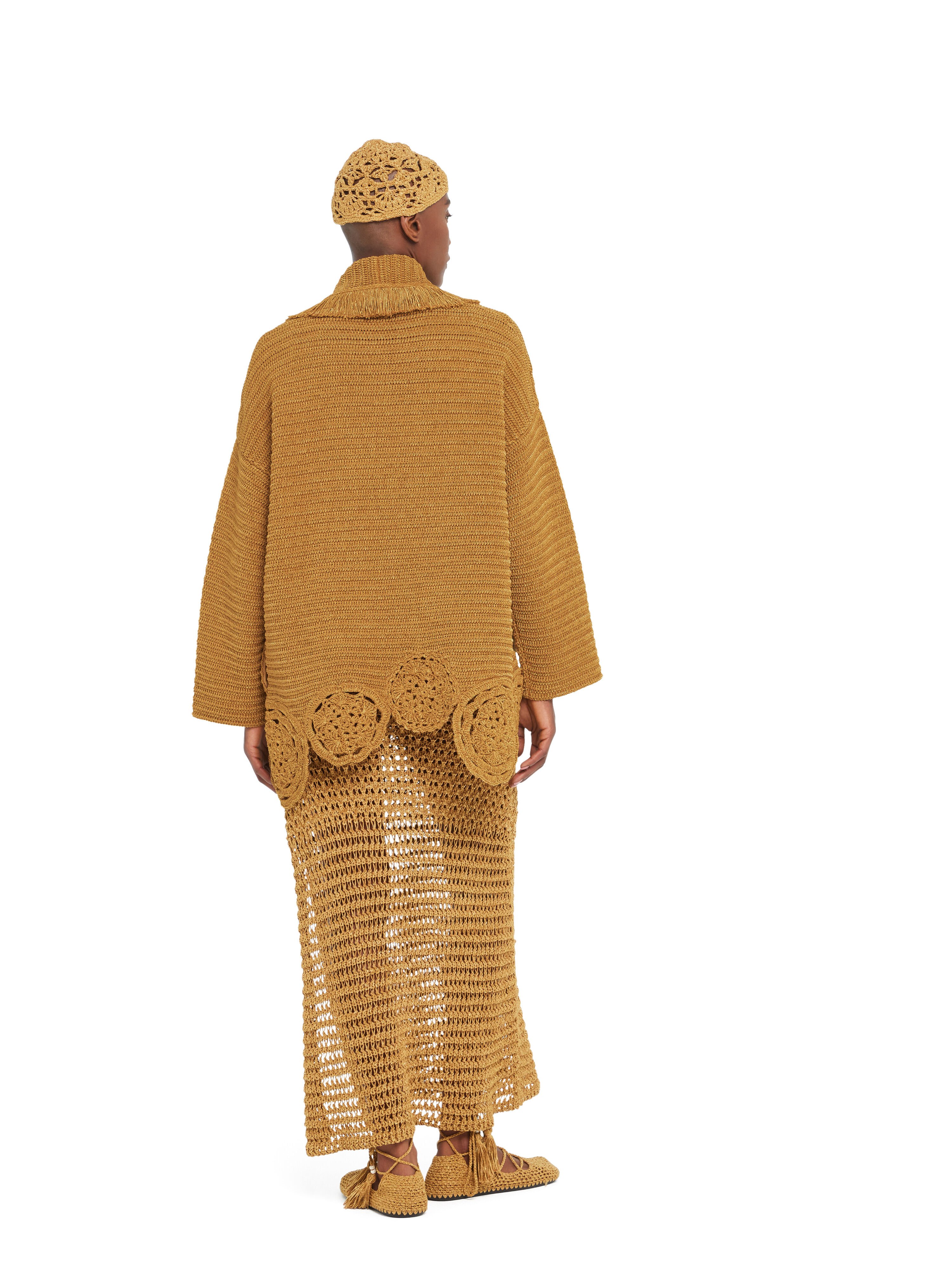 Alanui Island Memories Cardigan Golden Hour LWHB064R26KNI011