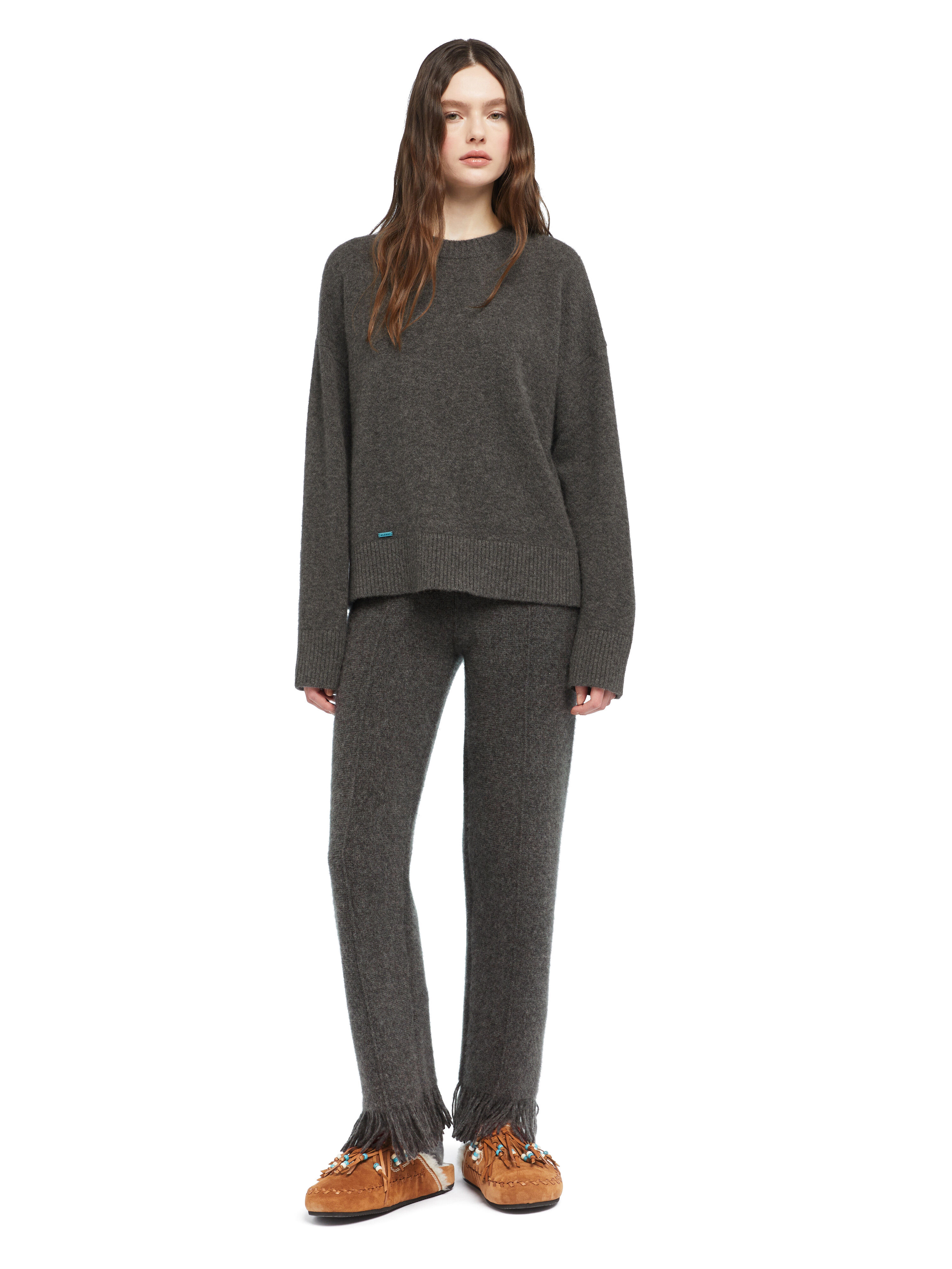 Alanui Alanui Finest Sweater Thunderstorm LWHE067E25KNI001