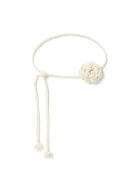 Alanui Chain Rose Belt Chalk LWRB01AE25KNI001