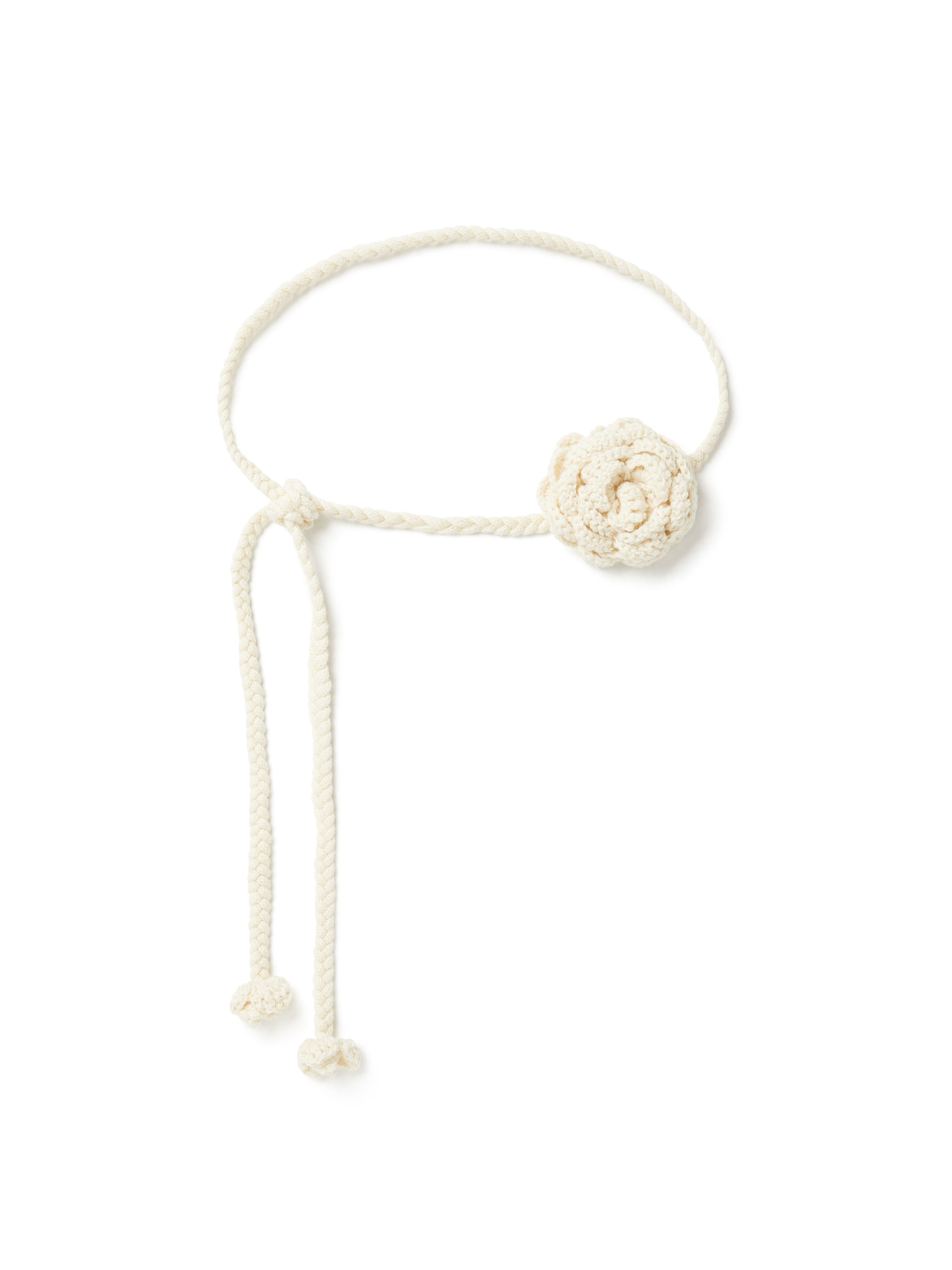 Alanui Chain Rose Belt Chalk LWRB01AE25KNI001