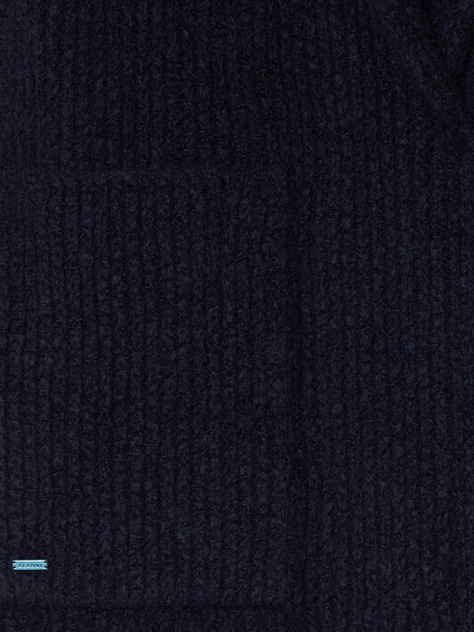 Alanui Alanui Finest Coat Midnight Blue LWHQ013E25KNI001