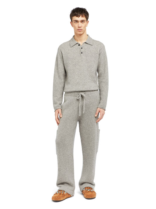 Alanui Alanui Finest Pants Coco Grey LMHG015E25KNI001