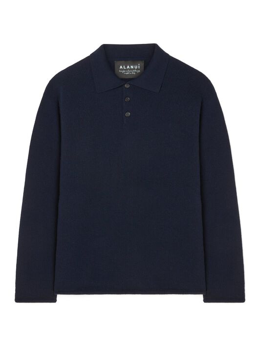 Alanui Alanui Finest Polo Black LMHV003R24KNI001
