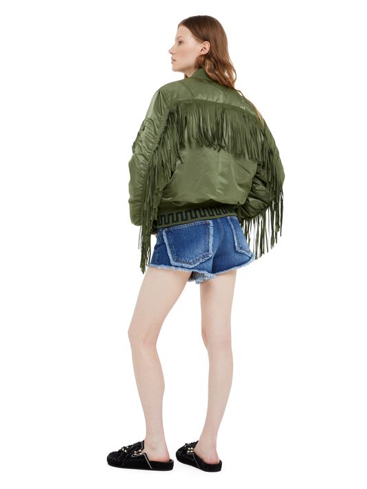 Alanui Alanui X Alpha Industries Bomber Sage LWEH001R25FAB001