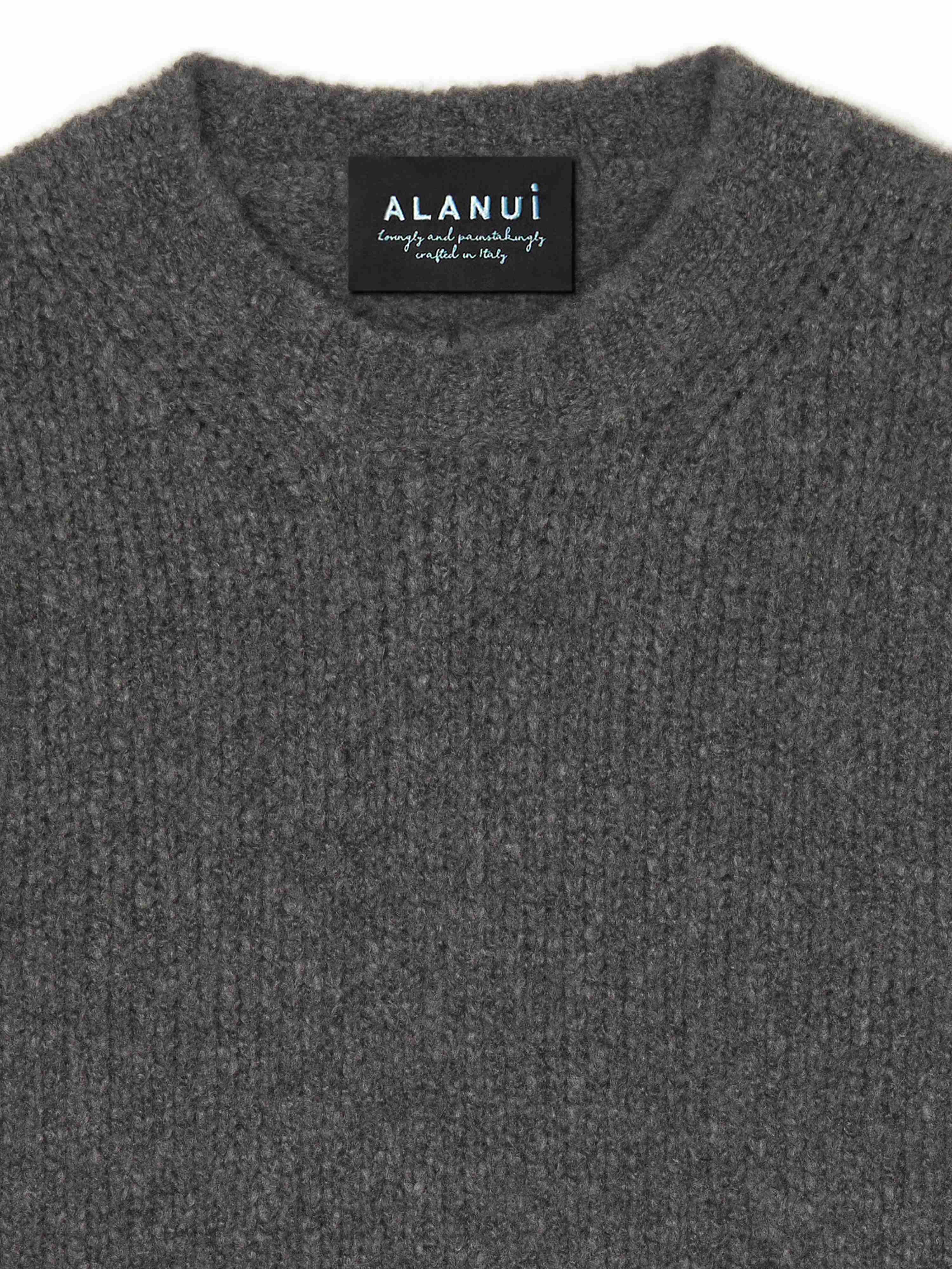 Alanui Alanui Finest Sweater Thunderstorm LMHE033E24KNI002