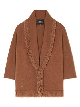 Alanui Alanui Finest Cardigan Luli Brown LWHB064E24KNI00G