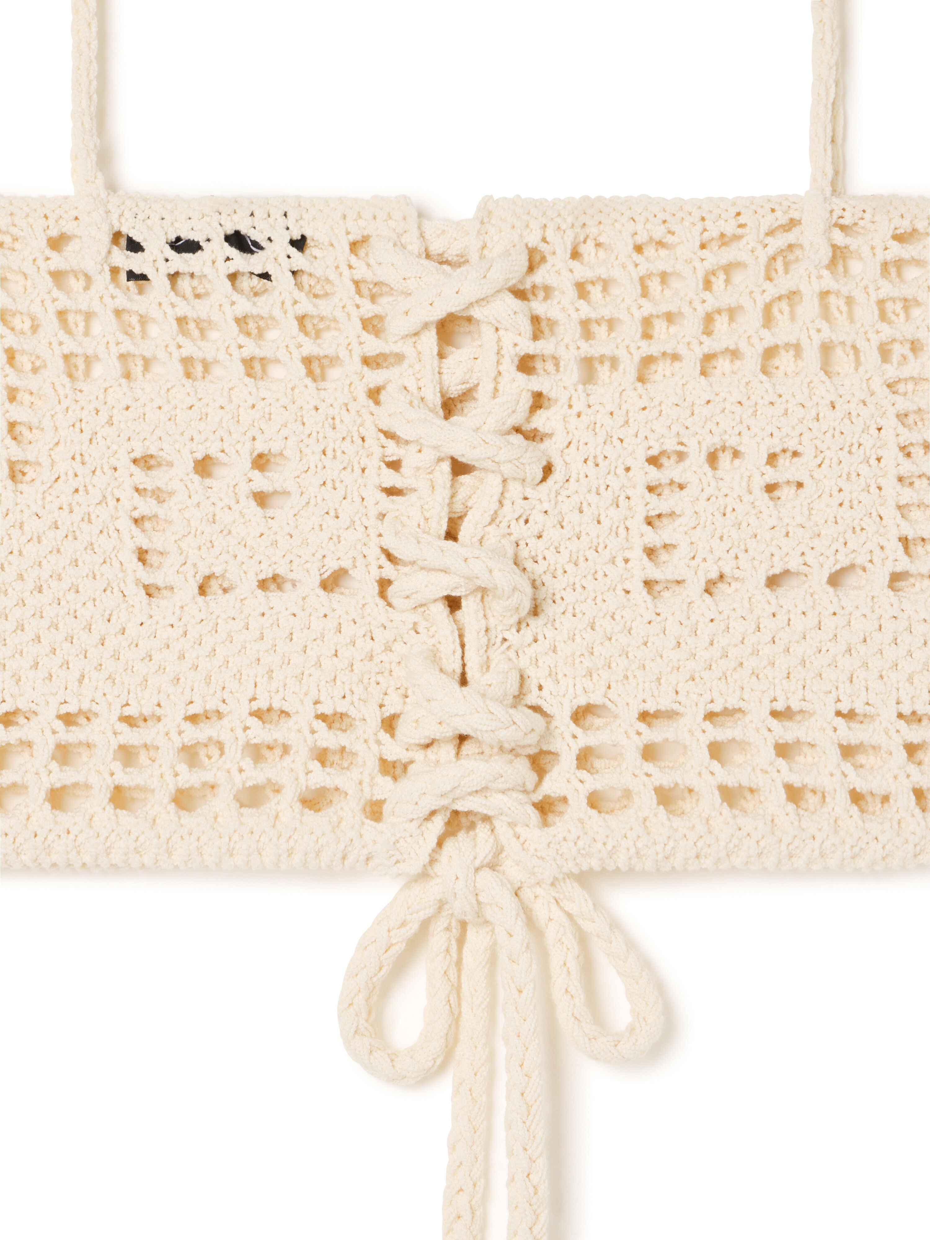 Alanui Where The Waves Begins Top Sand LWHT014R26KNI001 Alanui Where The Waves Begins Top Sand LWHT014R26KNI001