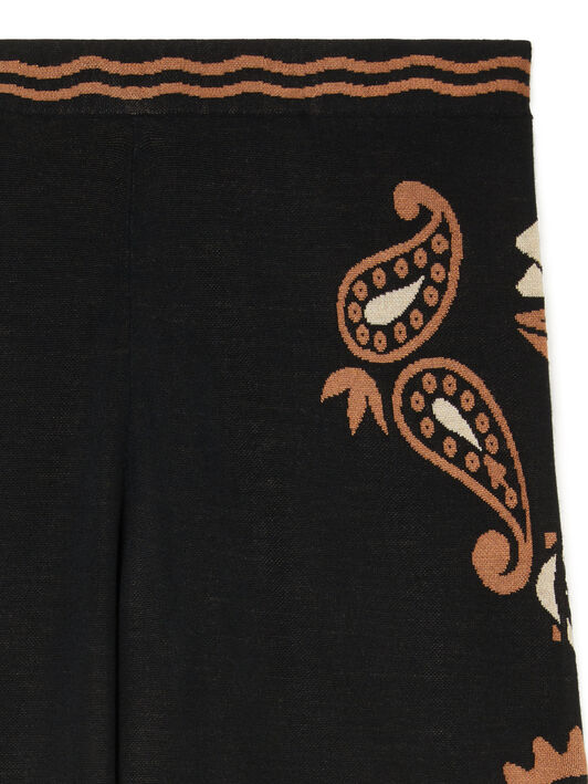 Alanui Glimpse Of Eden Pants Black-Dakar LWHG016E25KNI002