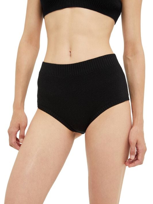 Alanui Alanui Finest Culotte Black LWHM020R24KNI001