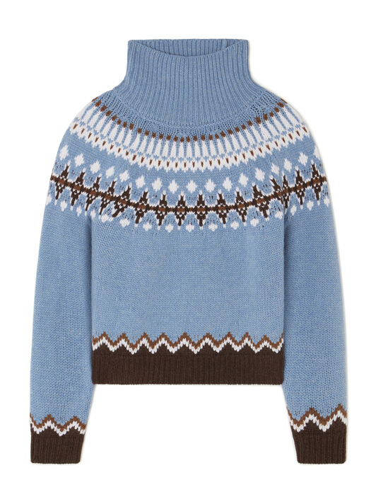 Alanui Sweet Winter Turtleneck Celestial-Multicolor LWHF001E25KNI001