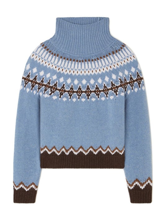 Alanui Sweet Winter Turtleneck Celestial-Multicolor LWHF001E25KNI001 Alanui Sweet Winter Turtleneck Celestial-Multicolor LWHF001E25KNI001