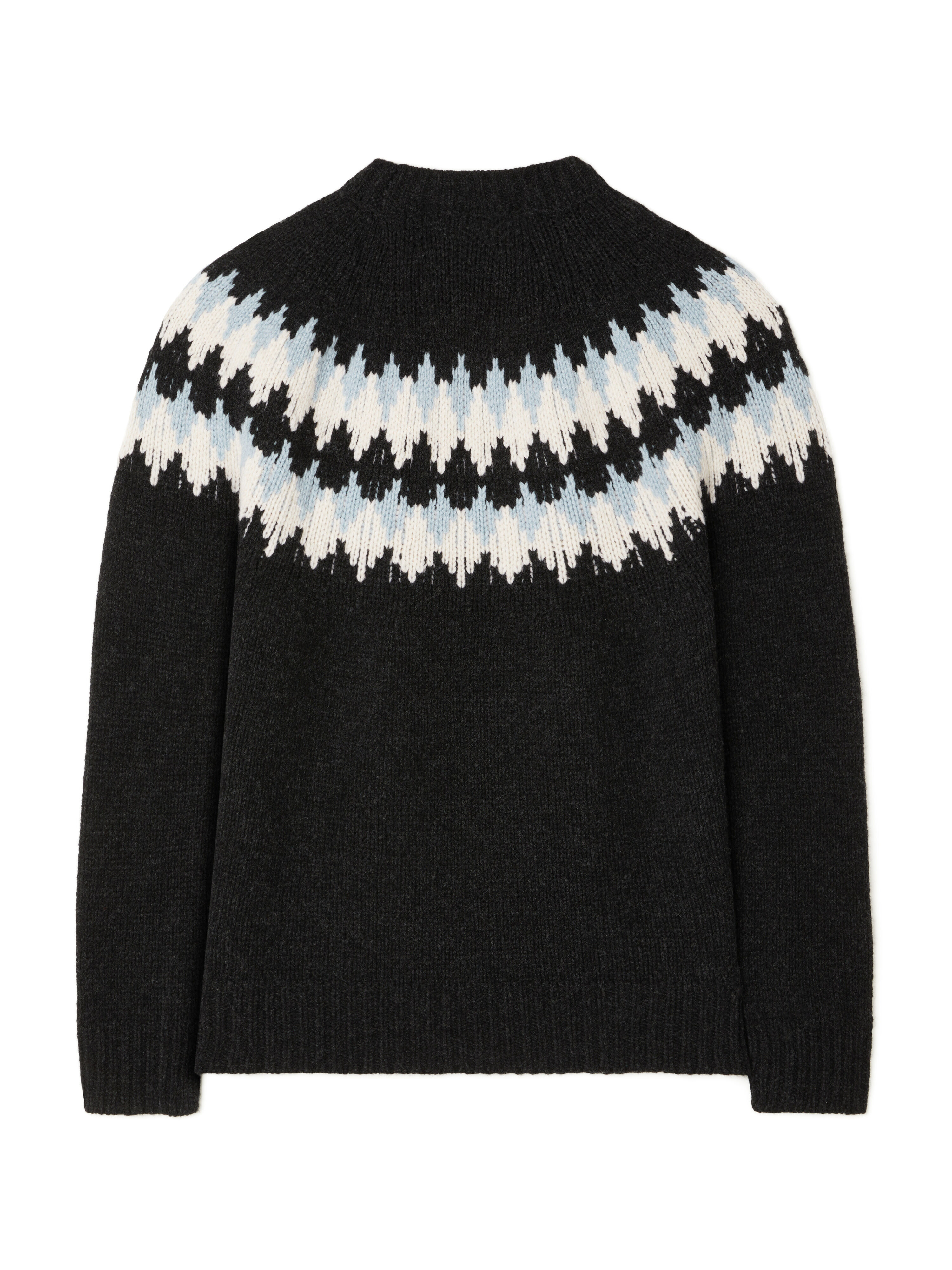 Alanui Sweet Winter Sweater Midnight-Chalk LMHE016E25KNI001