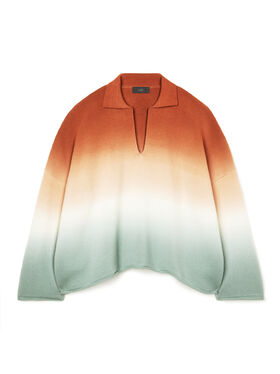 Alanui Shades Of Shore Polo Red Earth-Acquamarine