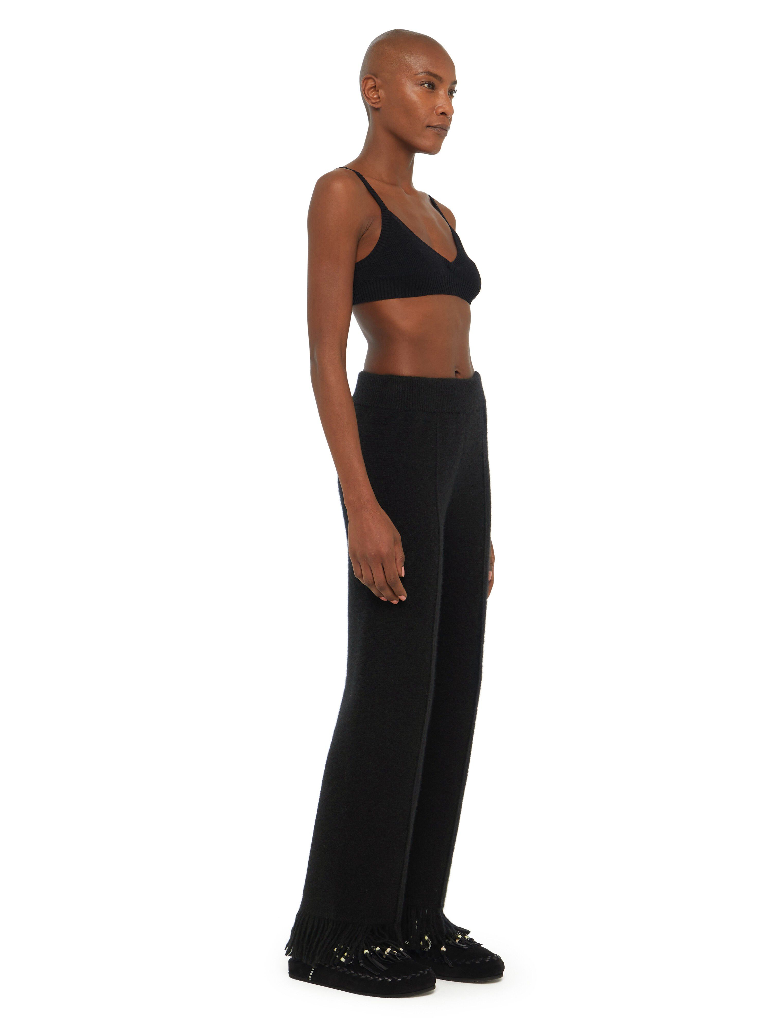 Alanui Alanui Finest Pants Black LWHG001E24KNI002