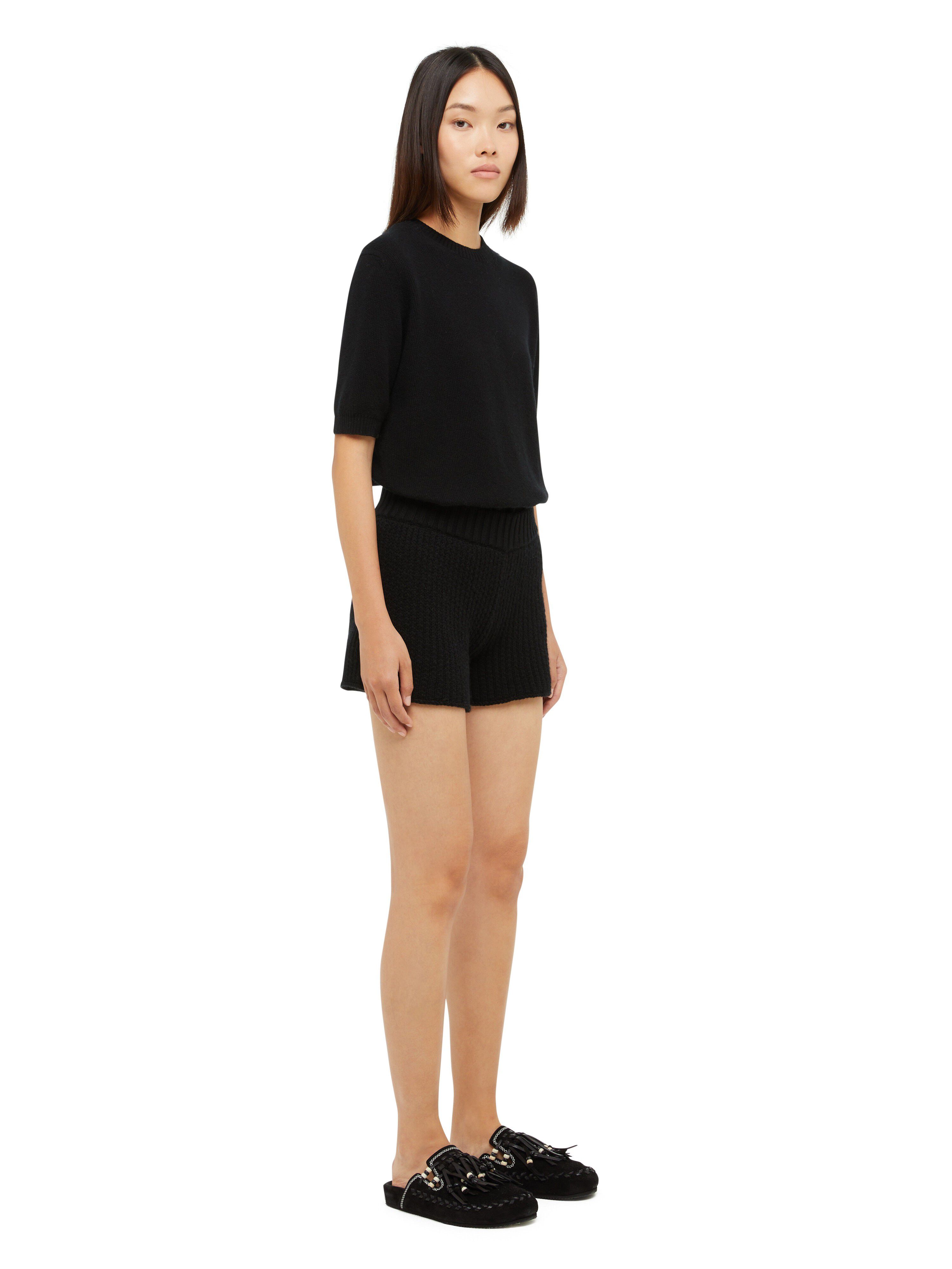 Alanui Alanui Finest Shorts Black LWHM018R24KNI001