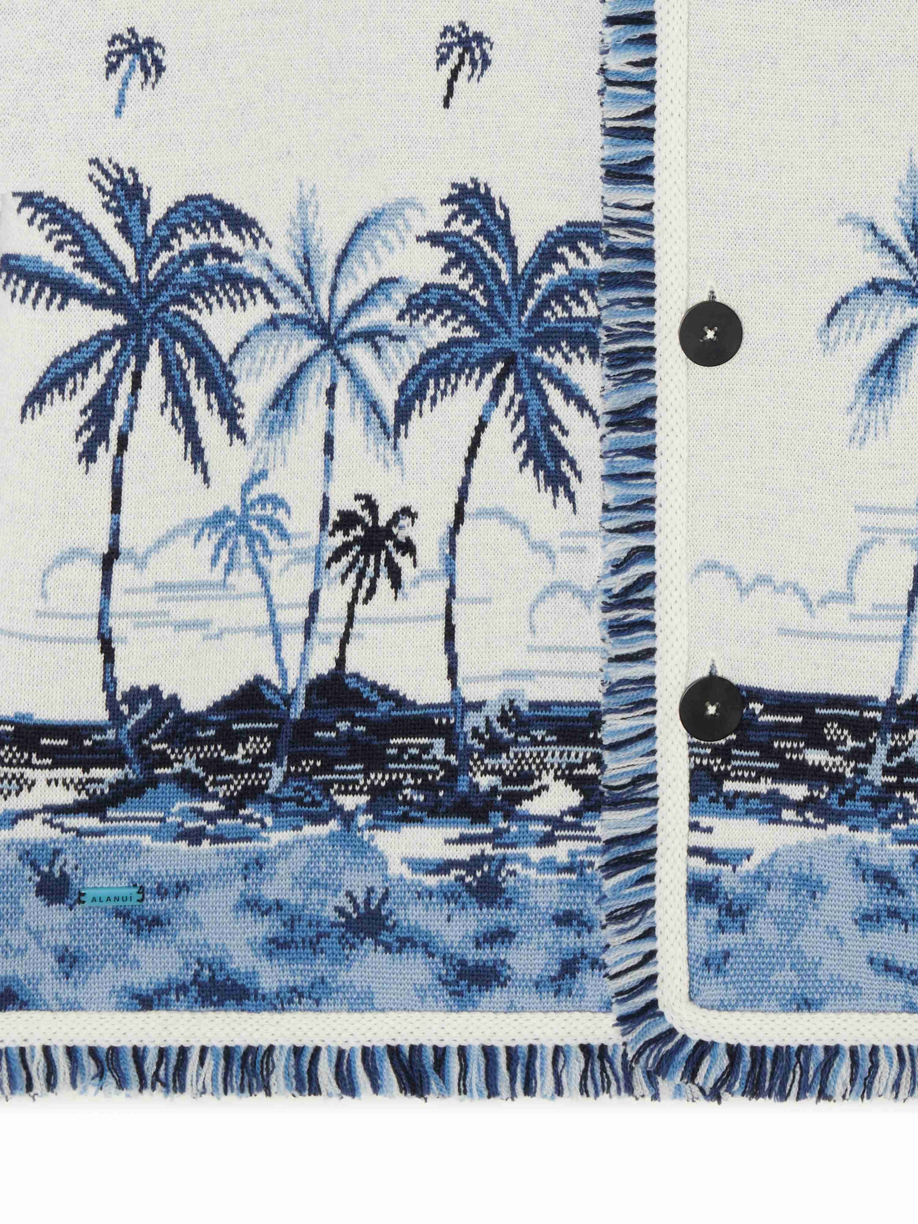 Alanui The Tale Of A Hawaiian Cardigan White-Multicolor LMHB039E24KNI002