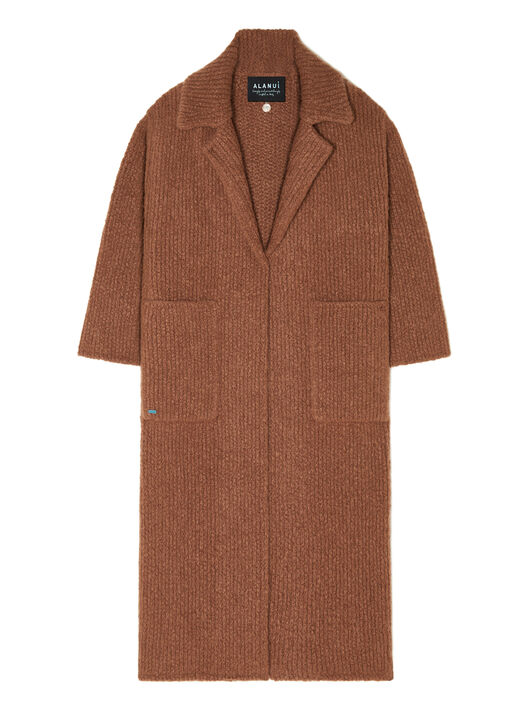 Alanui Alanui Finest Coat Luli Brown LWHQ013E25KNI001