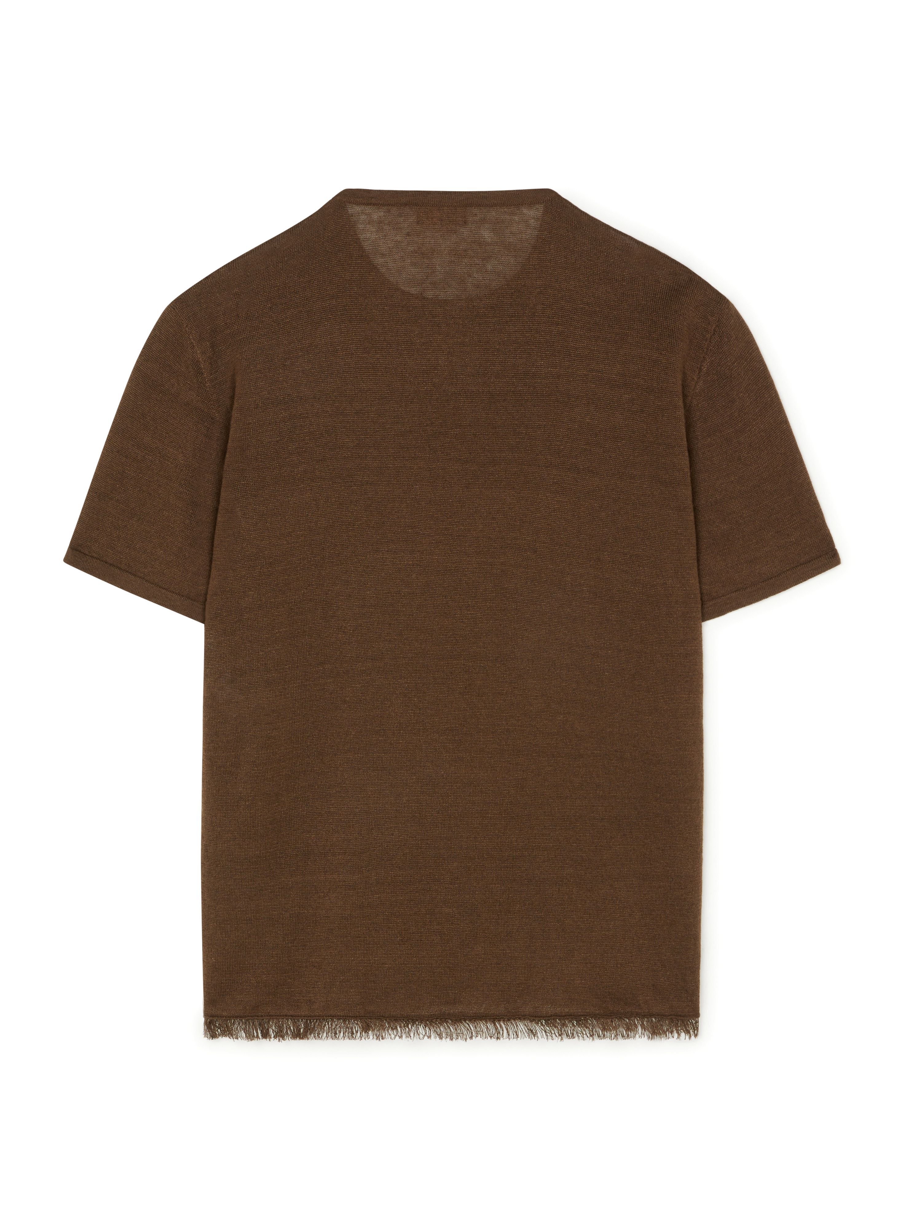 Alanui T-Shirt Coffee LMHW002R25KNI001