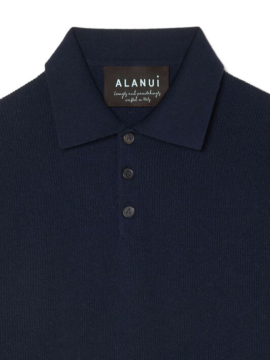 Alanui Alanui Finest Polo Black LMHV003R24KNI001